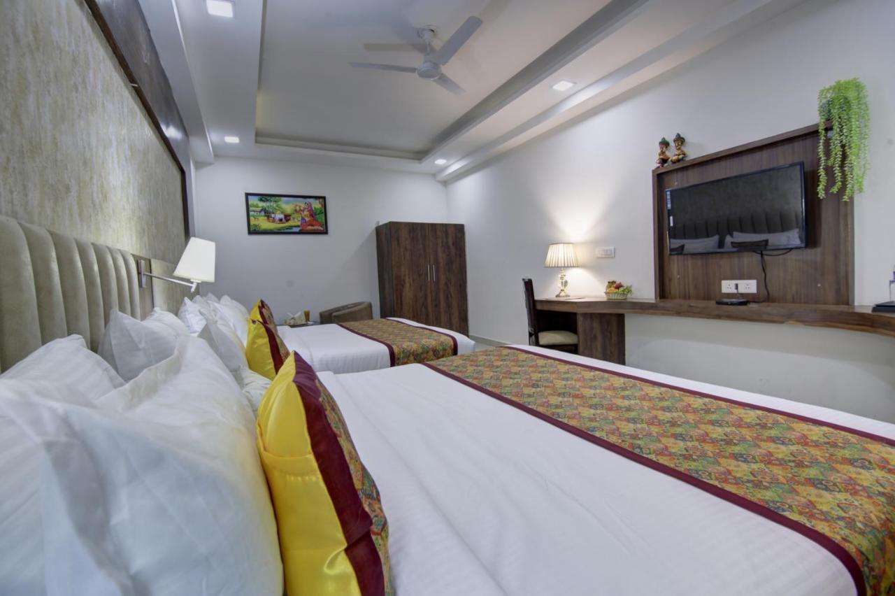 Hotel The Prithvi Near Delhi Airport Nové Dillí Exteriér fotografie