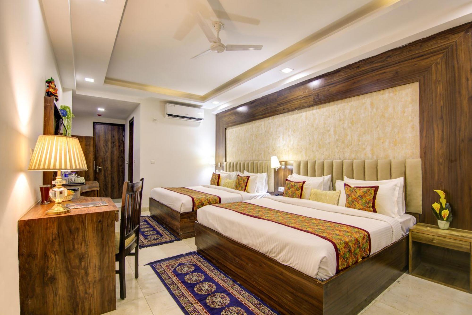 Hotel The Prithvi Near Delhi Airport Nové Dillí Exteriér fotografie