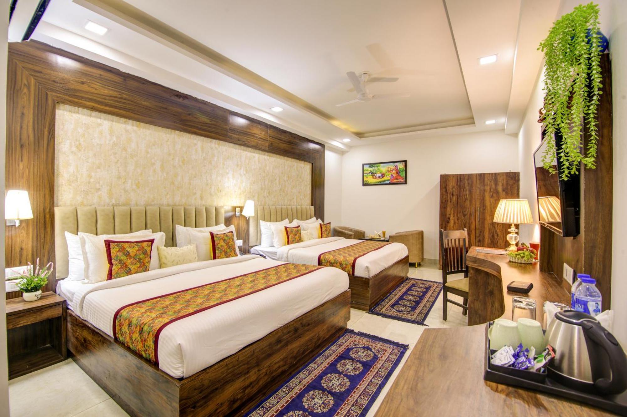 Hotel The Prithvi Near Delhi Airport Nové Dillí Exteriér fotografie
