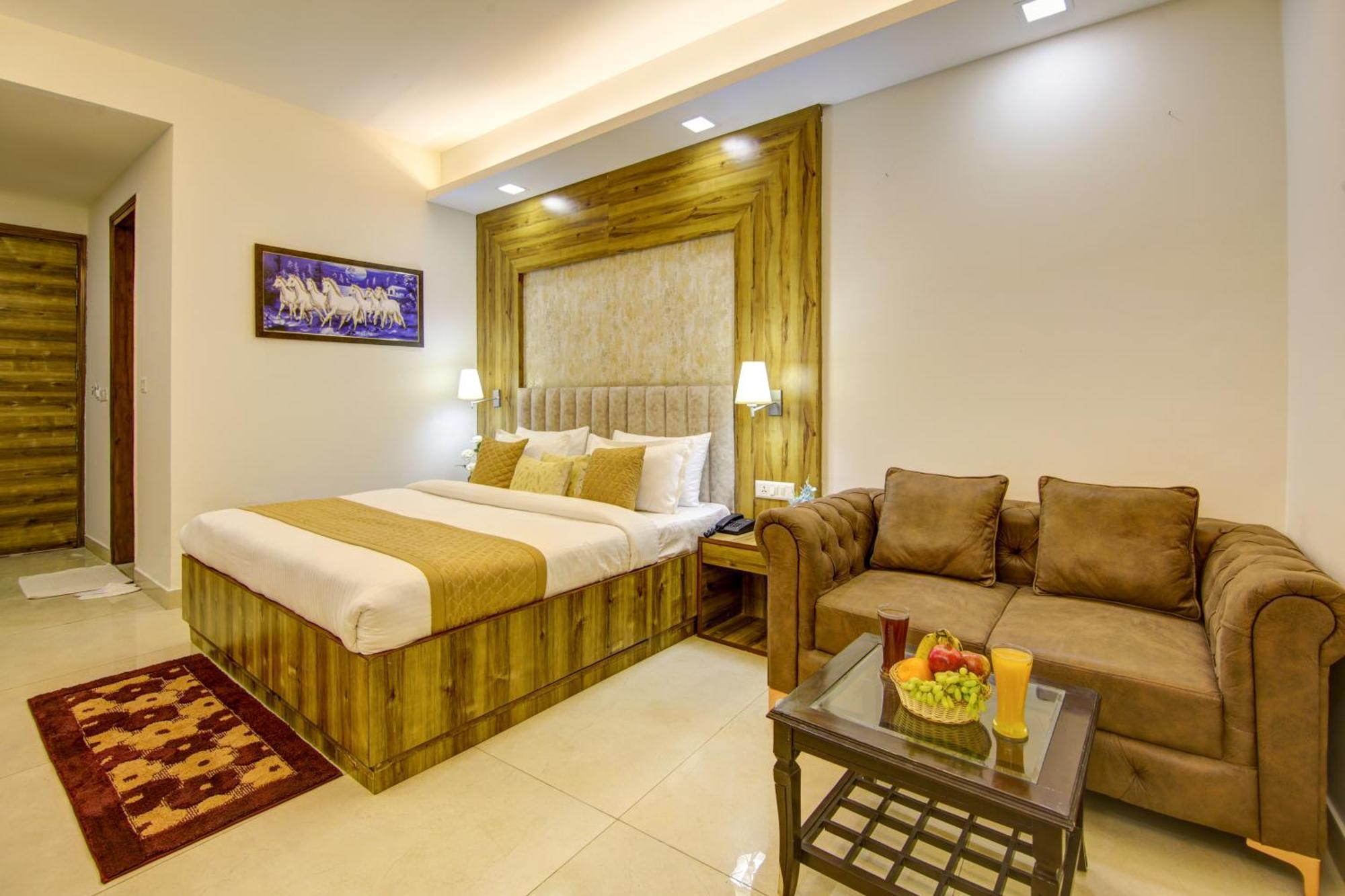 Hotel The Prithvi Near Delhi Airport Nové Dillí Exteriér fotografie