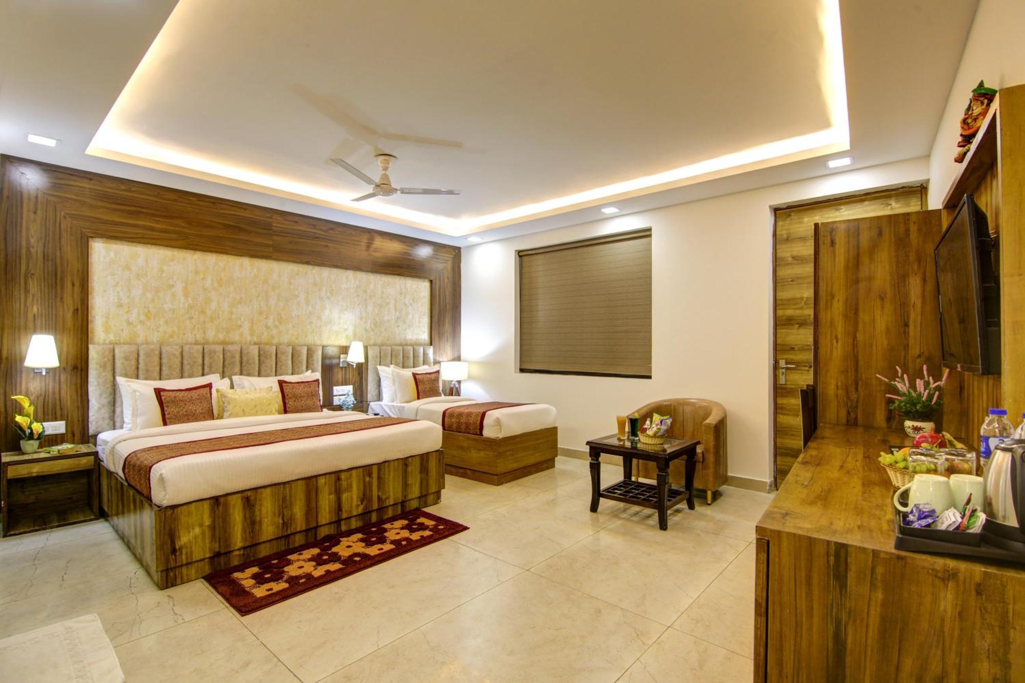 Hotel The Prithvi Near Delhi Airport Nové Dillí Exteriér fotografie