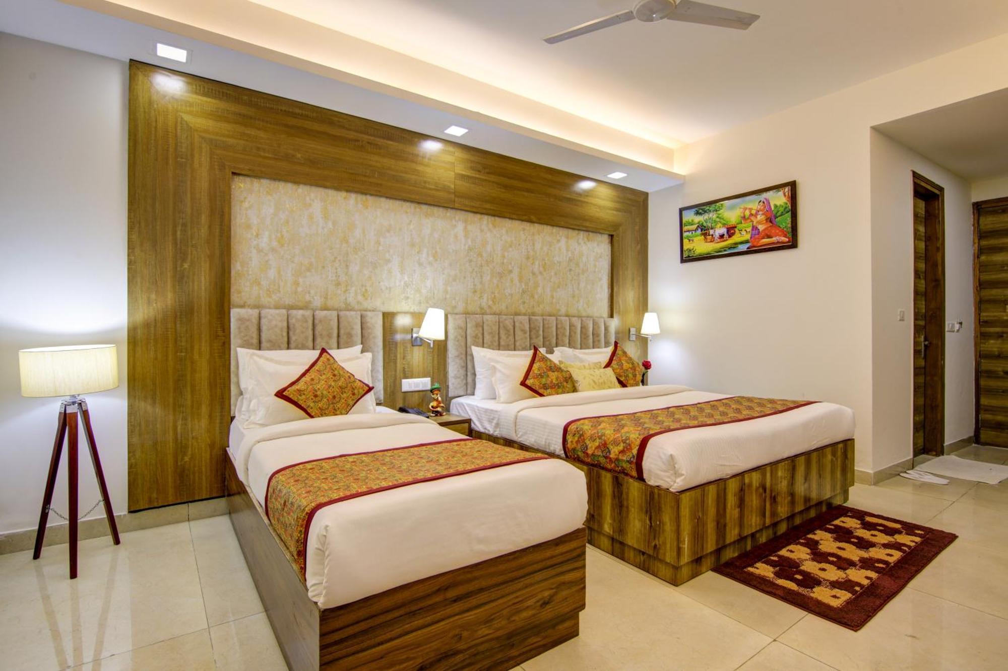 Hotel The Prithvi Near Delhi Airport Nové Dillí Exteriér fotografie