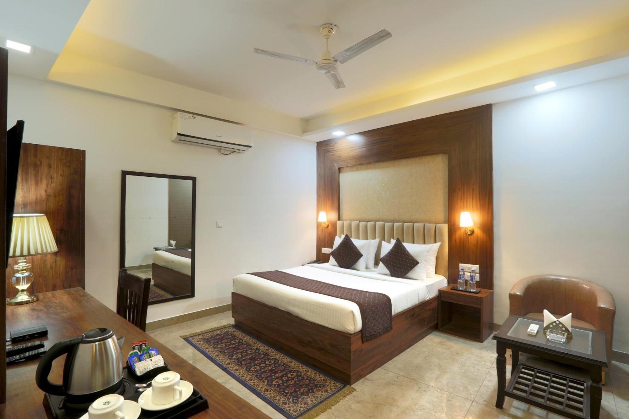Hotel The Prithvi Near Delhi Airport Nové Dillí Exteriér fotografie