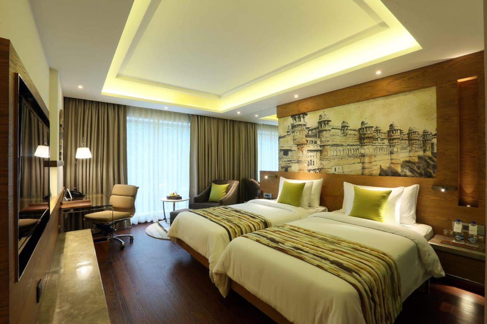 Hotel The Prithvi Near Delhi Airport Nové Dillí Exteriér fotografie
